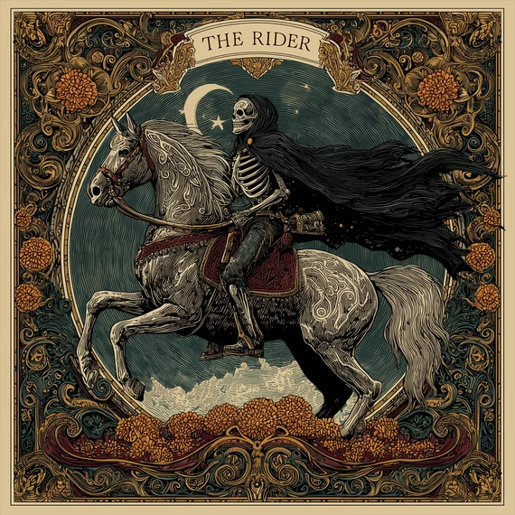 divinus, mortem, rider